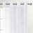2 Panels White Sheer Curtains for Living Room Linen Look Voile Drapes Grommet Window Curtain Panel-558426204