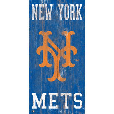 « new york mets », impression sur bois
