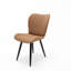 Ensemble de 2 chaises de salle à manger modernes en similicuir-2062043480-2062043487