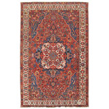 Antique One-of-a-Kind Rectangle 10'10" X 16'10" Hand Knotted Area Rug