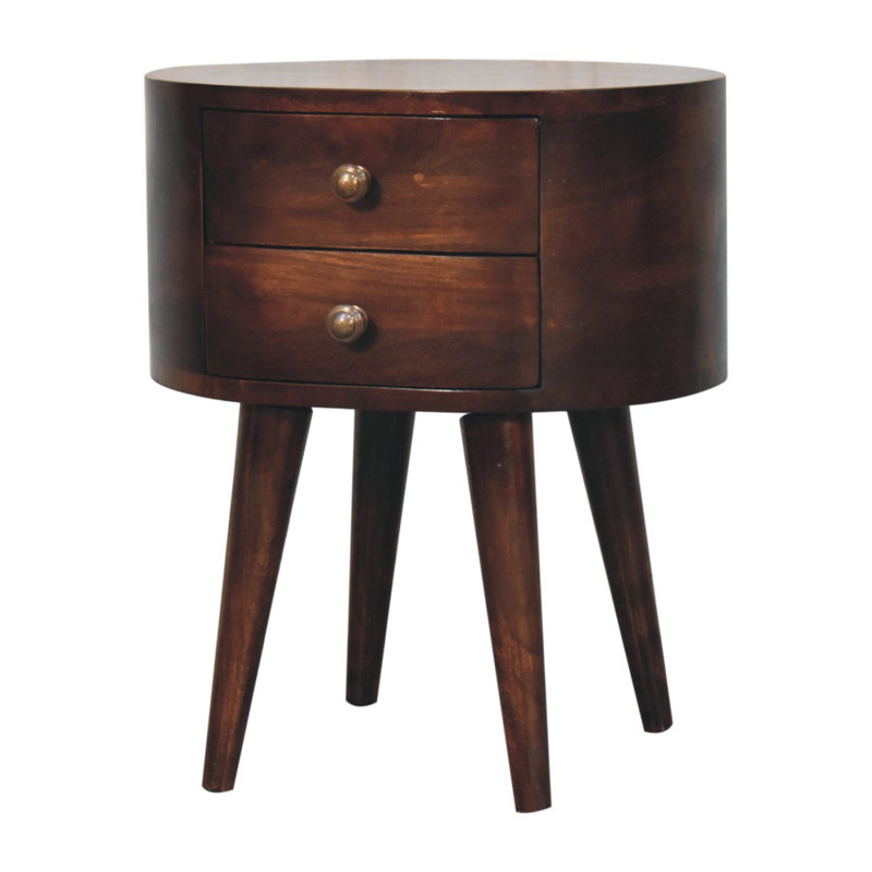 California Walnut Rounded Gabrieli Table