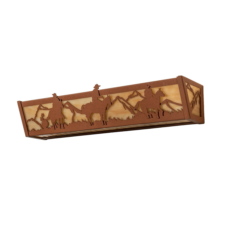 Rustic Lodge 4 - Light Bath Bar