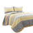 Bohemian 100% Cotton Reversible 3-Piece Quilt Set-630269723-549076384
