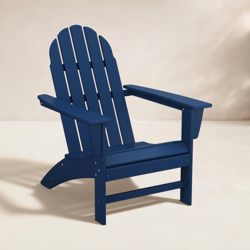 Chaise Adirondack Vineyard de POLYWOOD, Bleu marine