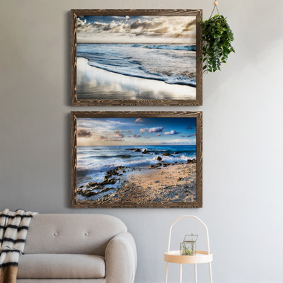 Endless Horizon - Ensemble de 2 photos sur toile tendues
