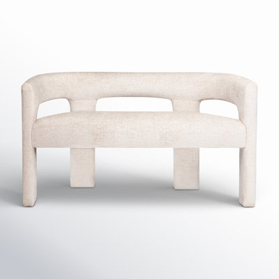 Anouchka Polyester Upholstered Bench
