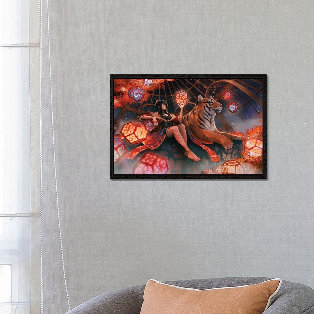 Weather Goddess von Ivy Dolamore - Galerie-verpackte Leinwand Giclée auf Leinwand