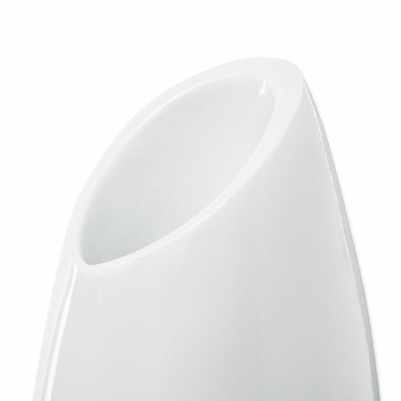 Vase de plancher blanc Hada, 29.5", 1