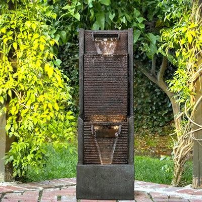 Fontaine de sol avec lumière Dalhart