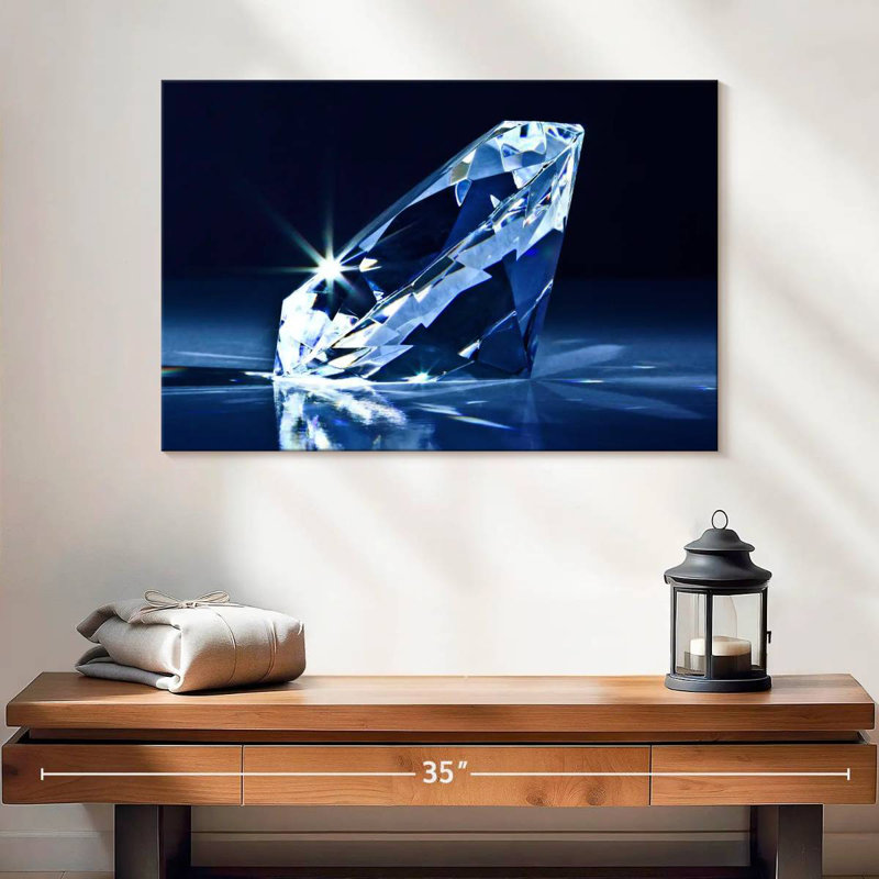 Alvord Lustrous Diamond, 8" H x 12" W