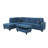Crius 103.5" Upholstered L-Shape Sectional-88413531-88413529