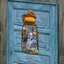 Décoration murale de porte en bois en forme de tête de douche halloween craw citrouille