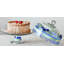 Barcelona Blue Salters Cake Stand