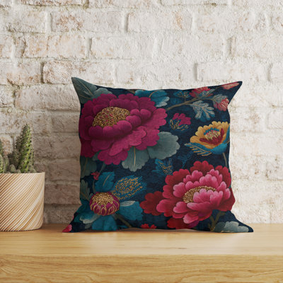 Pashmina Scroll Trellis Indoor/Outdoor 18x18