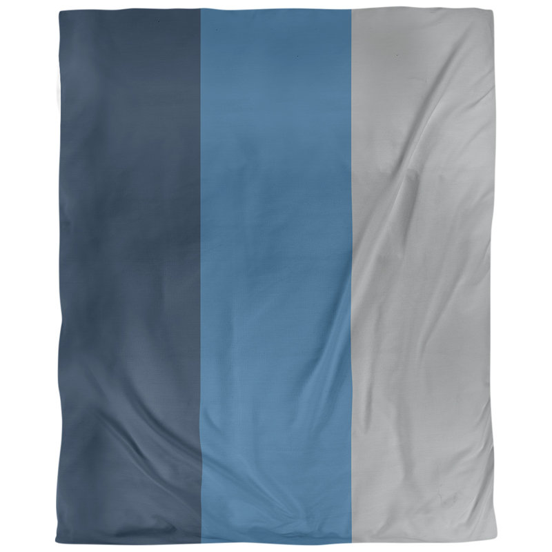 Housse de couette réversible basket Minnesota, Polyester brossé, Housse de couette pour très grand lit