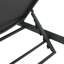 Chaise longue réglable en aluminium avec sièges en filet respirant-1847124805