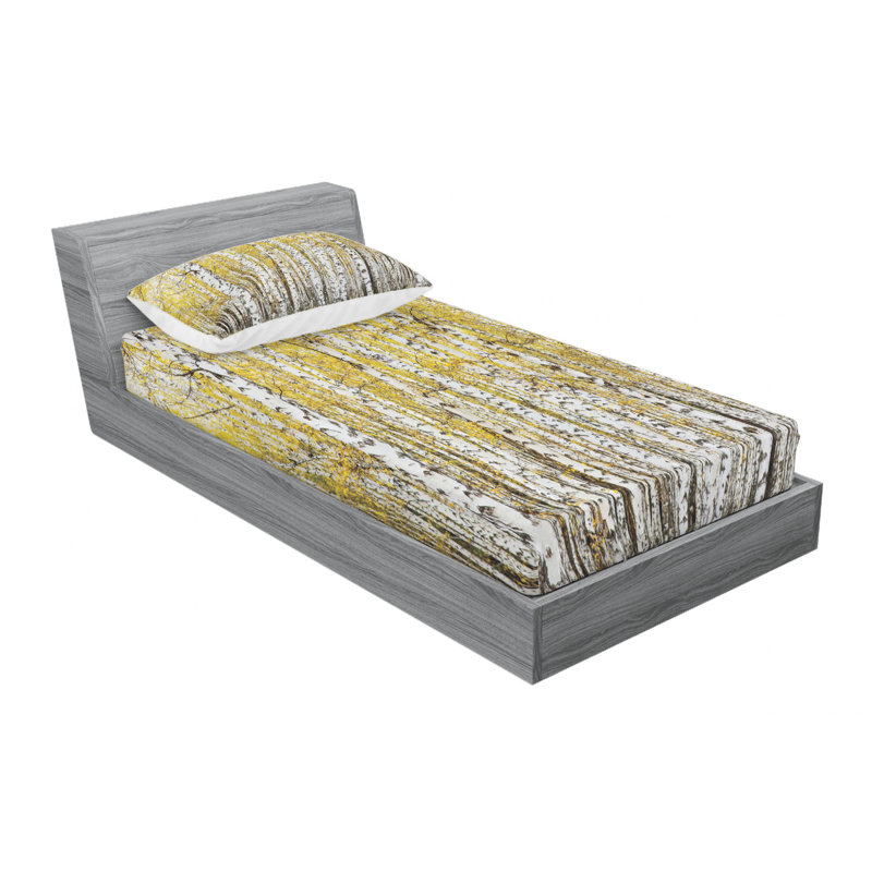 Microfiber Sheet Set, Twin Sheet Set with Fitted Sheet