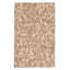 Tapis unique en laine nouée à la main style indo nouvel âge taupe 5 pi x 7 pi 11 po Grogan