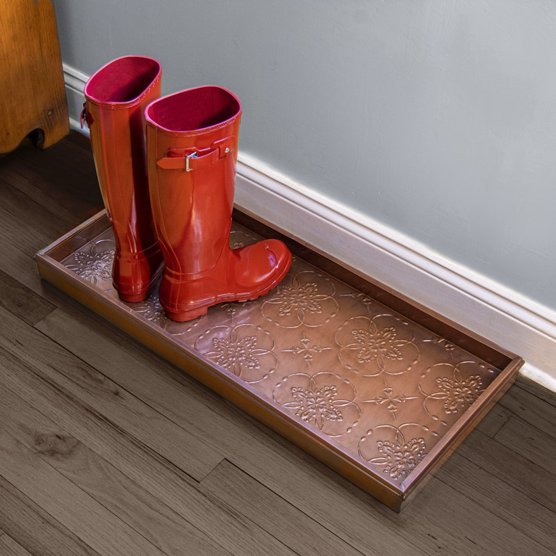 Ibrahima Non-Slip Solid Color Doormat
