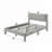 Plush Upholstered Platform Bed-818724957-818724958
