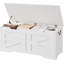 Banc de rangement en bois manufacturé Yeremis-1995072993