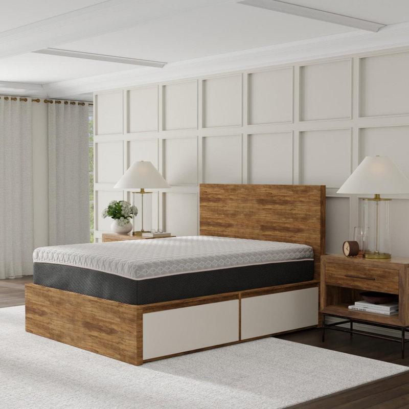 Matelas en mousse viscoélastique, 12", Grand lit