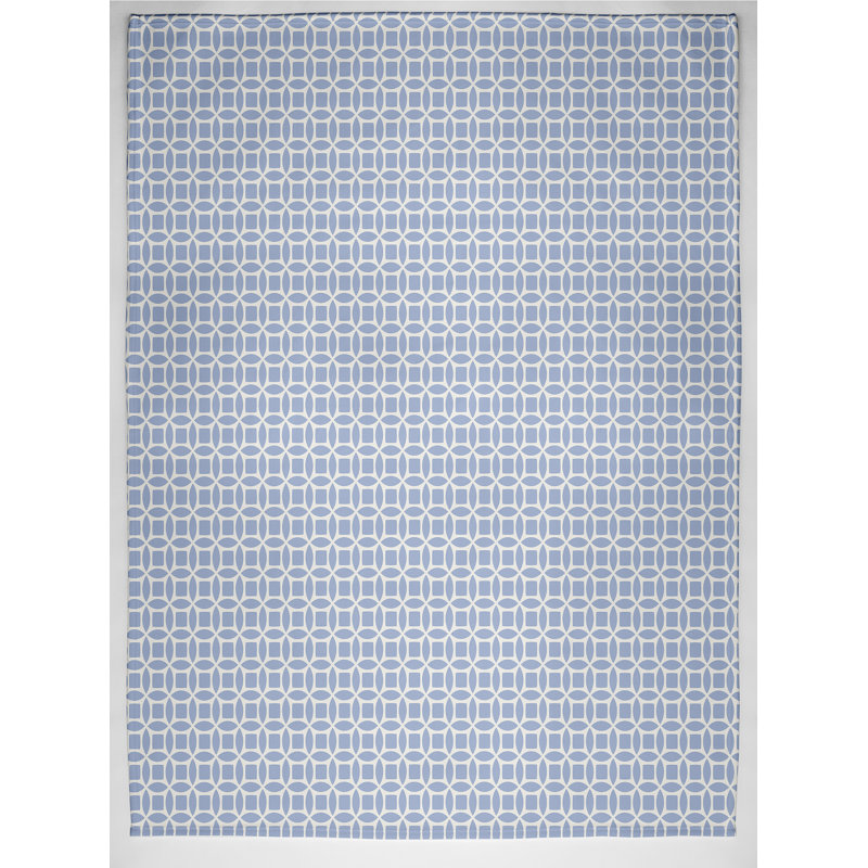 Verena Plain Weave / Muslin Throw Blanket, Blue