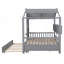Lit en bois avec couchette-512278240-512278045