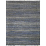 One-of-a-Kind Rectangle 9' x 12'3" Area Rug in Denim/Gold