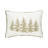  Winter Trees Embellished Throw Pillow