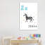 Alphabet Flash Card Z - impression d'art graphique-52837392-52837393-52837394