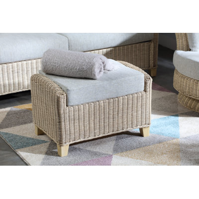 Cait 70 cm W Rectangle Footstool