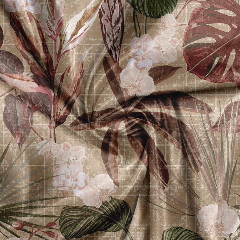 Semi Sheer Curtain Pair