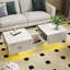 Table basse avec plateau coulissant