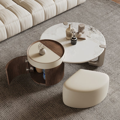 Table basse rétro rétro