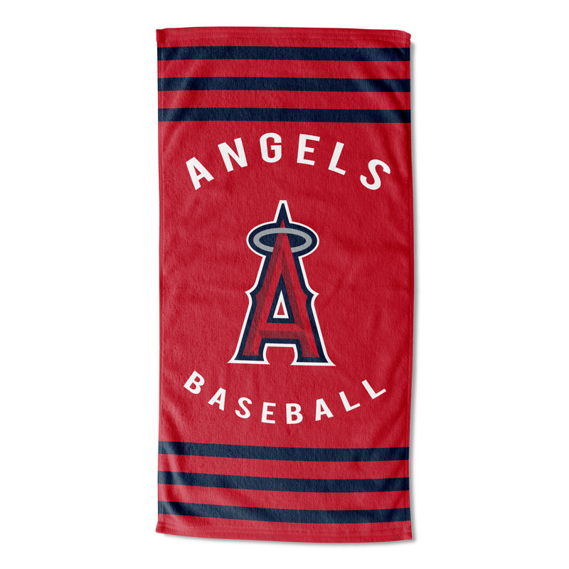 Cotton Blend Lightweight Beach Towel, Los Angeles Angels