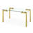 Glass Top Metal Base Dining Table-2136210942-2136210941