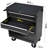 4 Drawer Rolling Tool Box With Locking System - Garage Workshop Storage Cart Lock Strong In Black