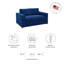 Causeuse Avendale - avec coussin de siège de banc par Modway-735324964