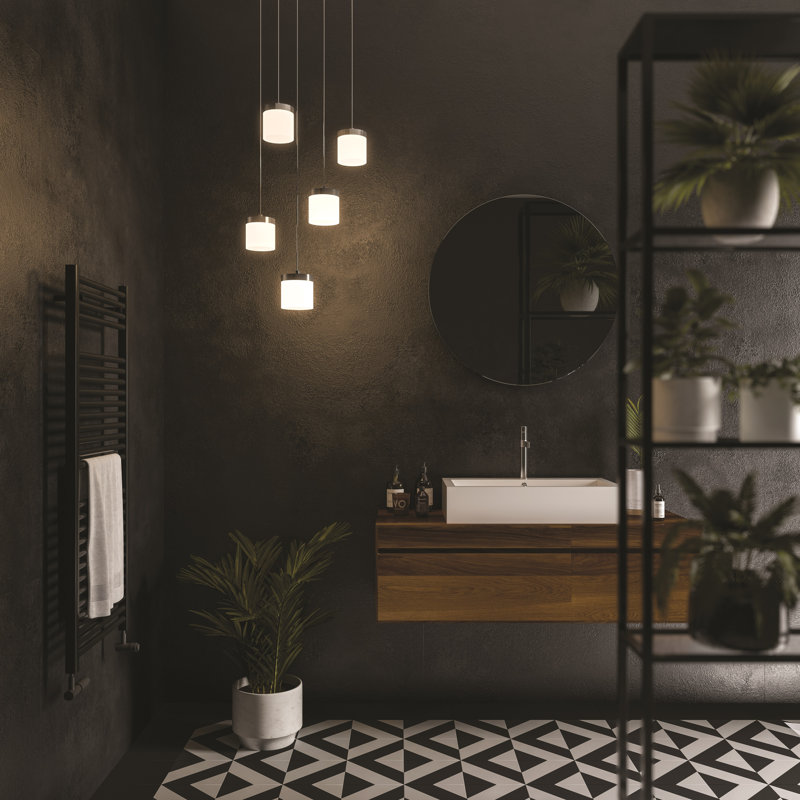 1 - Light Chrome LED Single Pendant