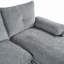 Canapé modulaire en U en chenille avec coussins d'accoudoirs réglables - pour les salons, les bureaux et les espaces spacieux-839122597