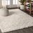 Felicdad Shag Plush Cream Rug-1154250299
