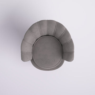 Raelynn Velvet Barrel Chair