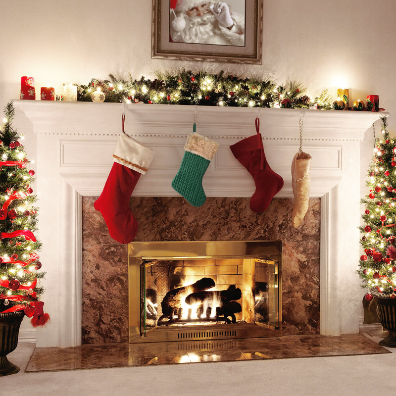 Bas de Noël matelassé de 19 po de la collection Country Homestead The Holiday Aisle®