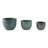 Clay Planter Set - Durable Rounded Ceramic Planters With Smooth Textured Design And Minimalist Style For Indoor Or Outdoor Display - Set Of 3