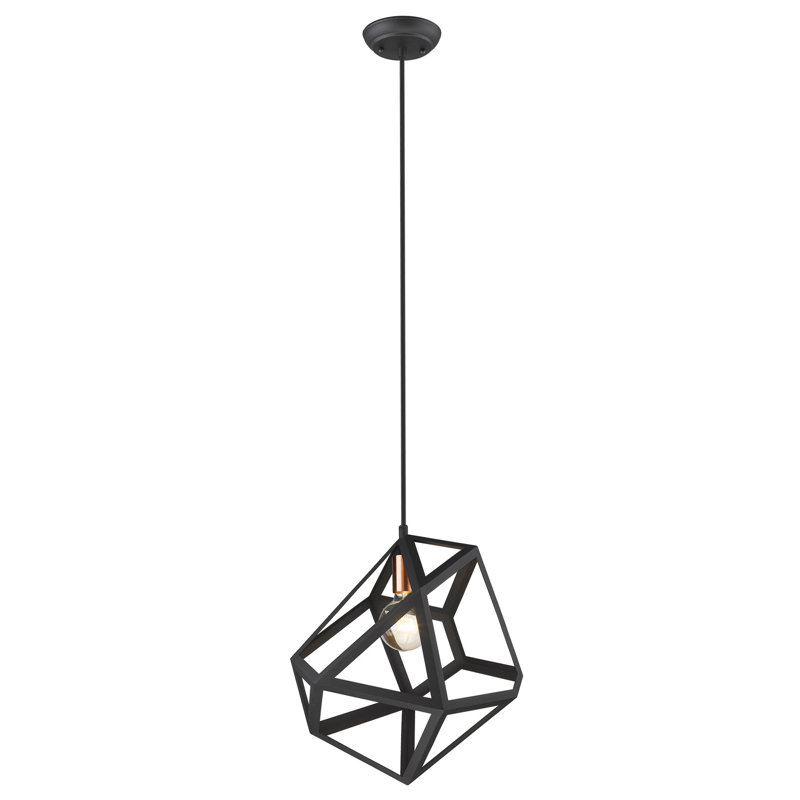 Allport 1 - Light Single Pendant, Matte Black