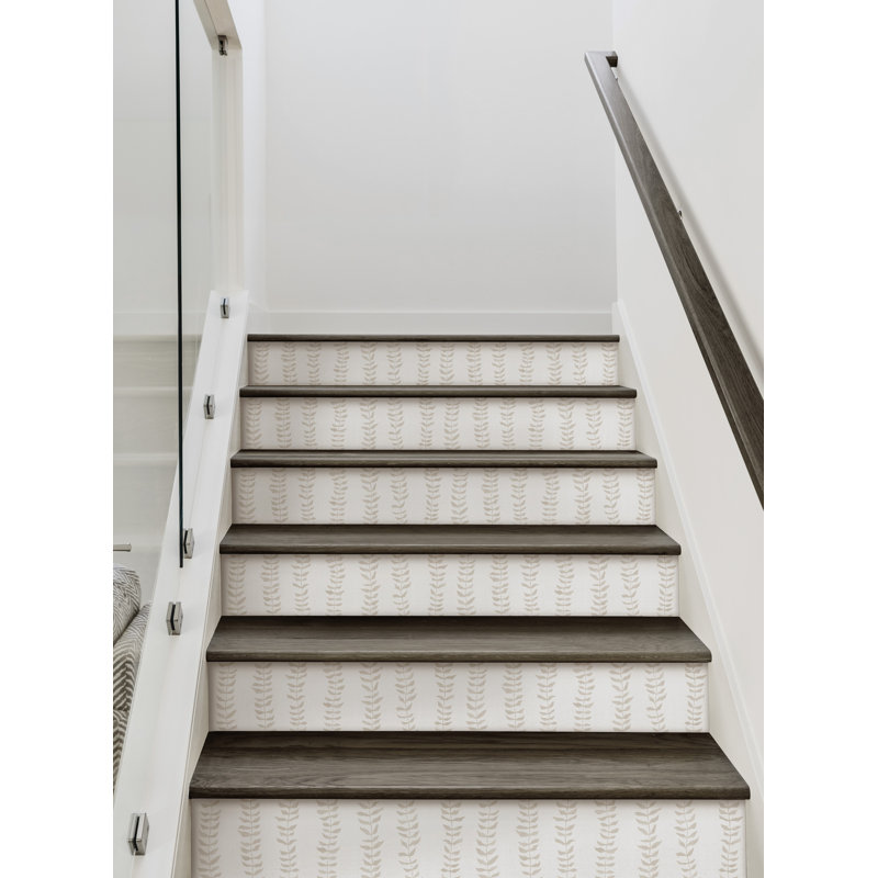 Adhésif décoratif peler et coller Allicen, Beige, H 6 po x l 48 po