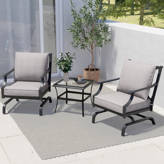 Red Barrel Studio® Deimer Patio Chair with Cushions & Reviews | Wayfair