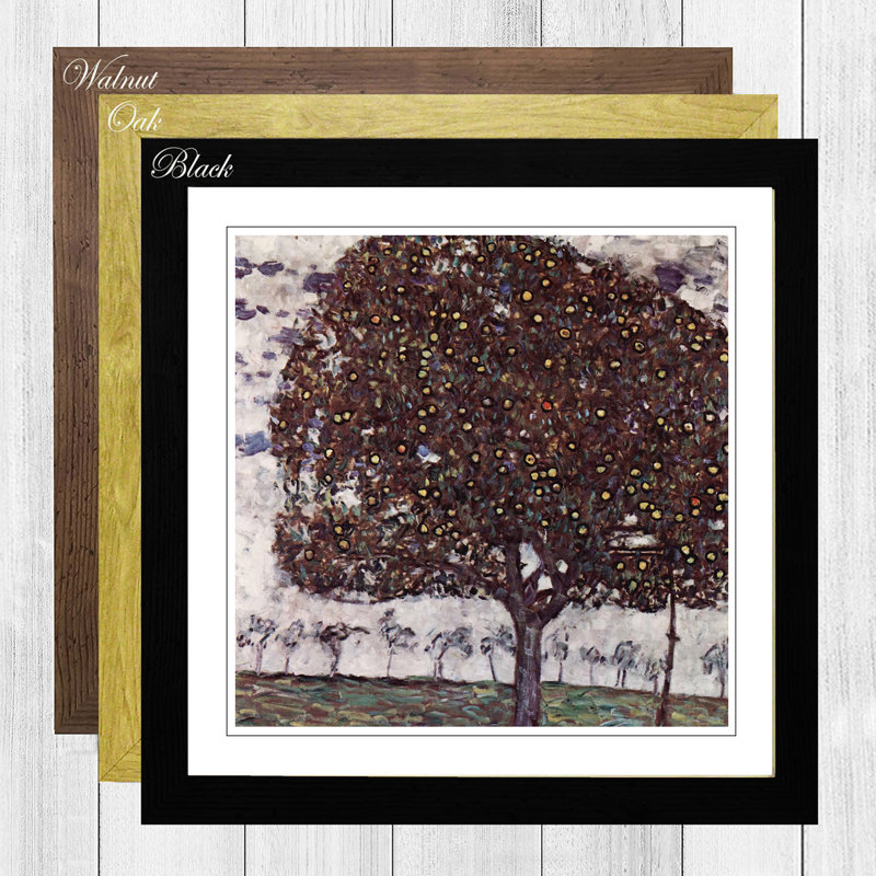 Gustav Klimt - Single Picture Frame Painting, Walnut