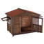Grande cabane en bois pour chien